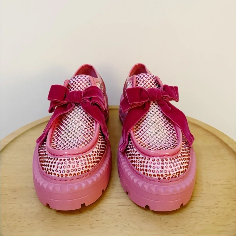 New Jimmy Choo x Super Sailor Moon Marlow Loafers Shoes